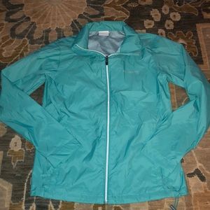 Women’s Columbia Large Rain Jacket Wind hooded
